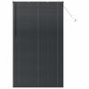 Black Venetian Blinds 220 x 135 cm Aluminium