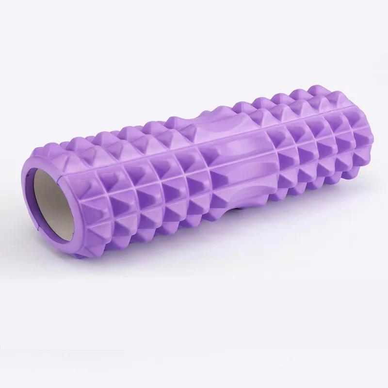 Foam massage roller, hollow yoga column, fitness equipment for muscle massage, physiotherapy and sports rehabilitation, 1pc