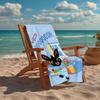 Bing Bunny Fashion Beach Towel: Ideal for Summer Adventures Soft, Absorbent and Quick Drying Suitable for Swimming and Bathing