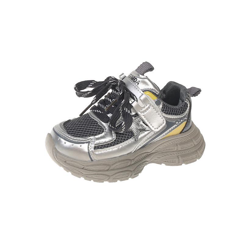 Atmungsaktive, rutschfeste Mesh-Laufschuhe für Kinder, Herbst 2025, für Jungen und Mädchen
