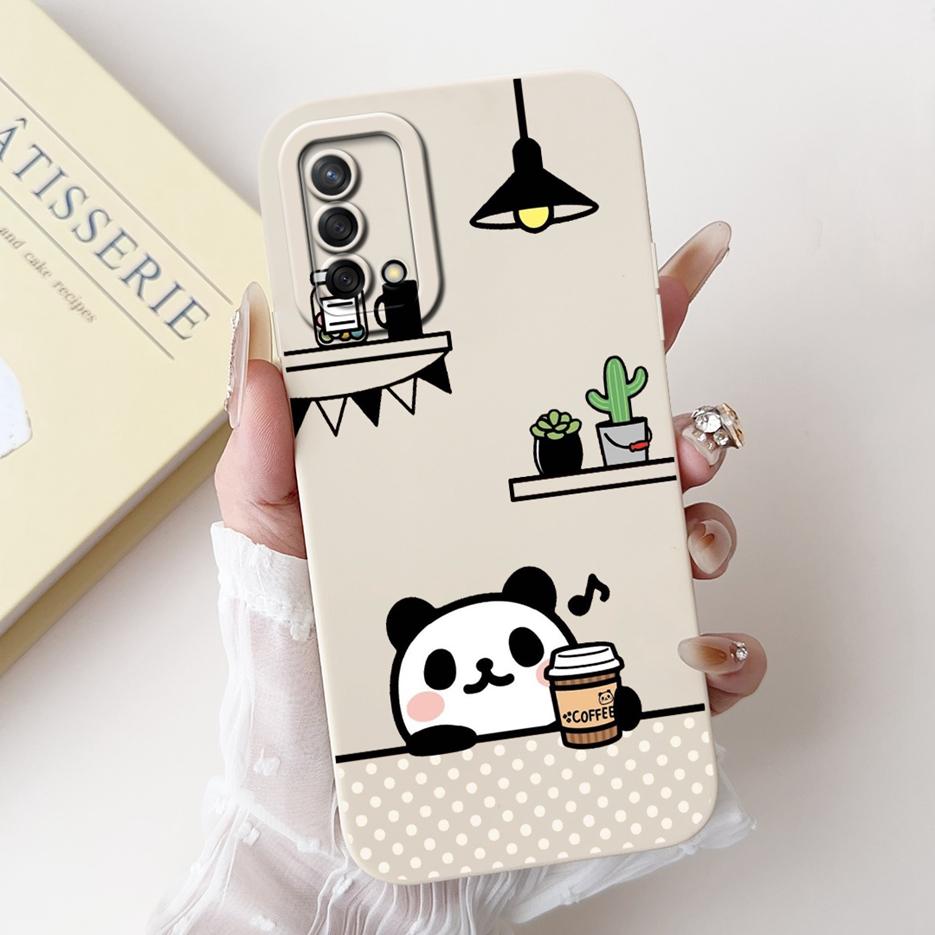 For Oppo A74 4G Case Oppo A54 A94 Stylish Candy Painted Cover Shockproof Phone Cases For Oppo A94 A 54 74 OppoA54 OppoA74 Bumper