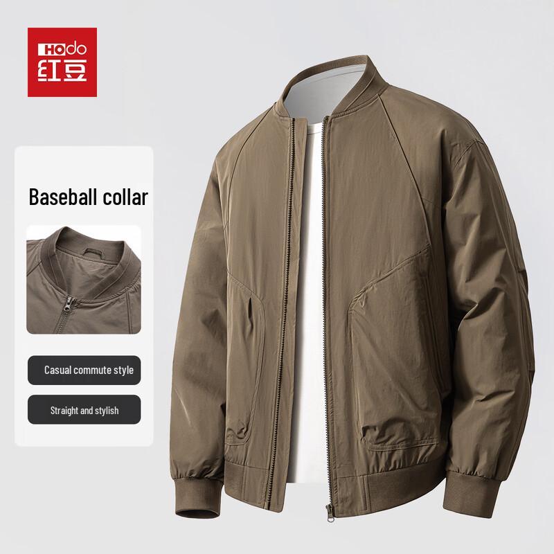

Hodo Men s Windproof Business Casual Baseball Jacket L