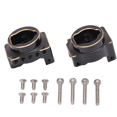 2 Stück RC Messing Hinterachsen C-Naben Professioneller Ersatz RC Hinterachsen Adapter für RC Autos