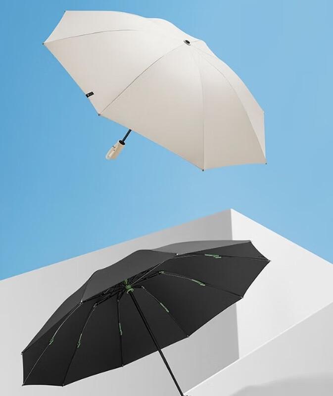 Bananaunder Automatic Tri-fold Windproof Umbrella