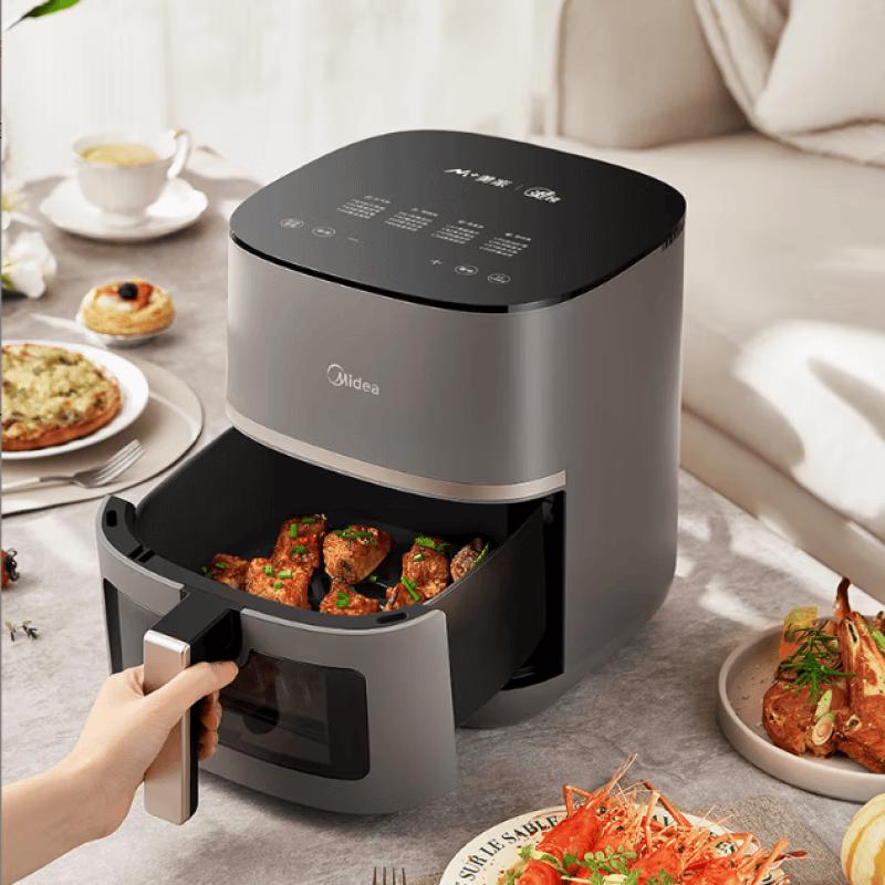 Midea 5.3L Smart Visible Air Fryer CN plug (adapter included)