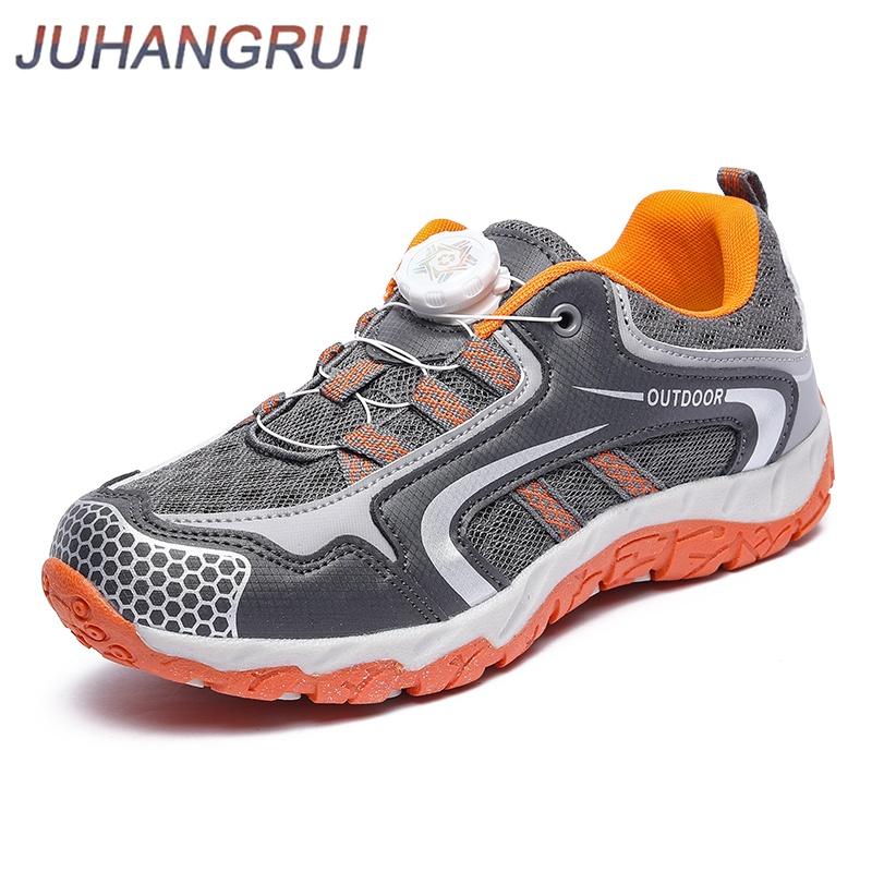 Women‘s Breathable Hiking Shoes Anti-slip Trekking Sneakers Hunting Mesh Rotating Buckle Outdoor Casual Women's Shoes Trainers