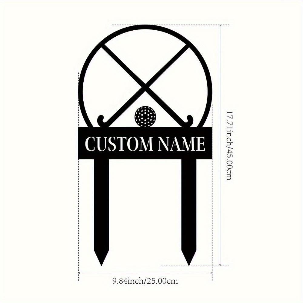 

Custom Metal Sign Garden Decor Personalized Lawn Marker Outdoor Art Gift TYDZ003037