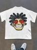 Summer 2026 New Arrivals Fun GraffitiPrint TShirts Loose Fit Crew Neck 90sInspired Cropped Tops Y2k Trash Style