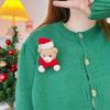 Toy Doll Ins Style Christmas Gift Fashion Jewelry Clothing Accessory Christmas Brooch Women Brooch