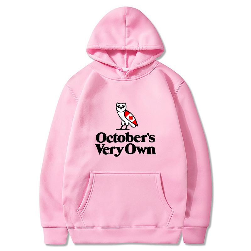 OVO Canda Heritage Hoodies Men Fashion October's Very Own Printed Sweatshirts Women Casual Harajuku Streetwear Hoody Pullovers