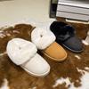 Plus-size Winter New Platform Cotton Shoes, Flat Low-heeled Snow Boots, and Round-toed Women's Cotton Shoes