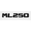 3D Metal ABS Car Trunk Sticker Letter Badge for Mercedes Benz Old Style ML55 ML63 ML250 ML300 ML320 ML350 ML400 ML430 Emblem ee05