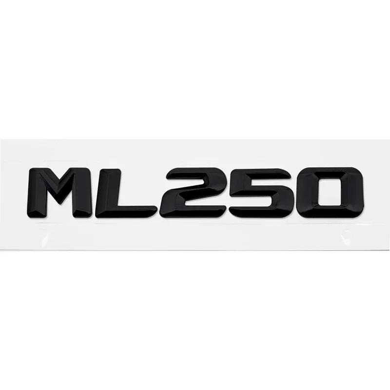 3D Metal ABS Car Trunk Sticker Letter Badge for Mercedes Benz Old Style ML55 ML63 ML250 ML300 ML320 ML350 ML400 ML430 Emblem ee05