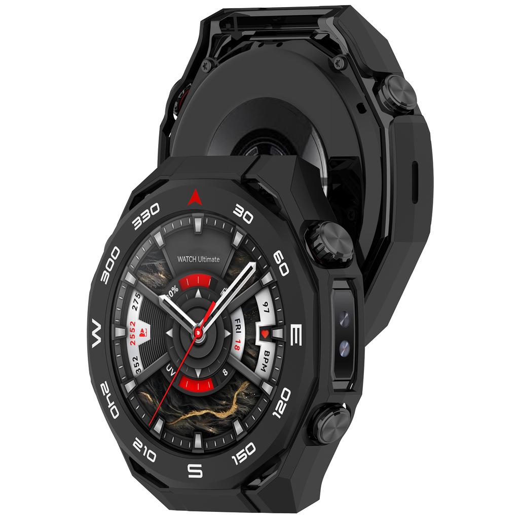 Pro Huawei Watch Ultimate 2 Pouzdro na hodinky s měřítkem Dutý design Tvrdý PC Ochranný kryt