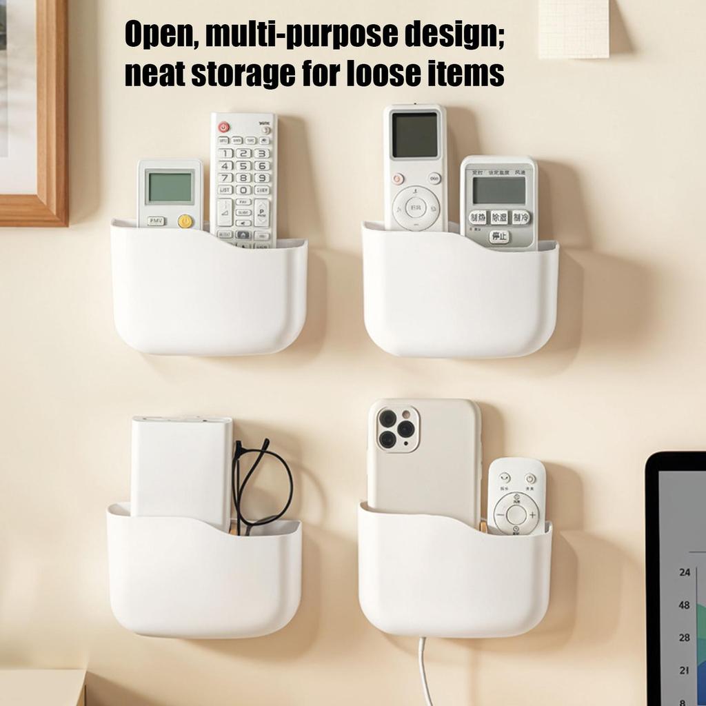 Wandhalterung Fernbedienungshalter Selbstklebender Controller-Organizer Fernbedienungshalter mit verstellbarer Trennwand für Wandtelefon