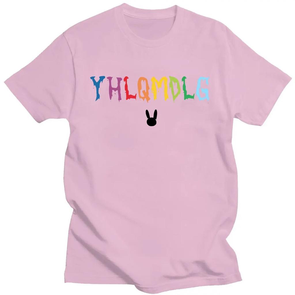 Rapper Bad Bunny Basis Klasické unisex dámské tričko Cool Harajuku trička Streetwear Léto 90. léta Dámské tričko Top Tričko