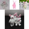 Adorable 7.5cm Mini Rabbit Bunny Plush Toy Doll Perfect For Wedding Souvenirs And Gifts