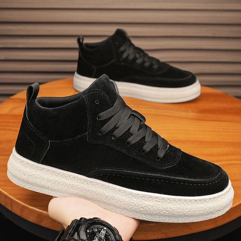 

Мужская обувь ретро новая платформа модная спортивная повседневная обувь тренд универсальная мужская износостойкая нескользящая уличная обувь 44