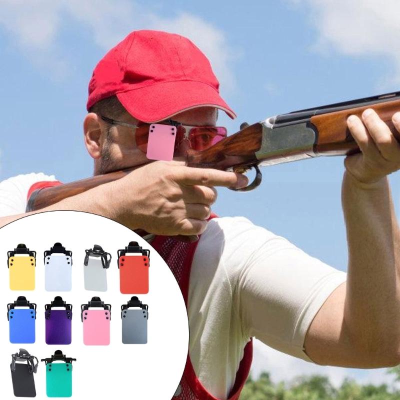 Plastic Shootings Glasses Patches Eye Mask Aim Assistance Glasses Patches International Standard Shootings Glasses Patches