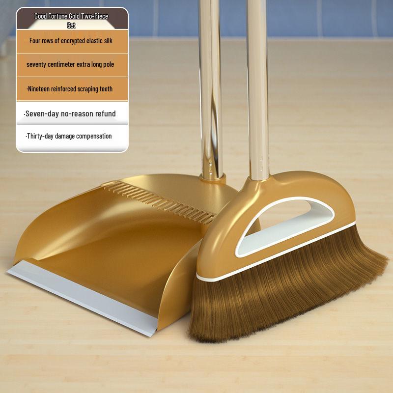 Magic Hair-Free Broom & Dustpan Set for Efficient Household Cleaning