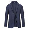 IMAGINEX Men's Textured Two-Button Blazer