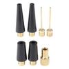 Kit adaptador de boquilla de aguja de bola, 3/4 Uds., para piezas de bomba de inflado de neumáticos de bicicleta de bola