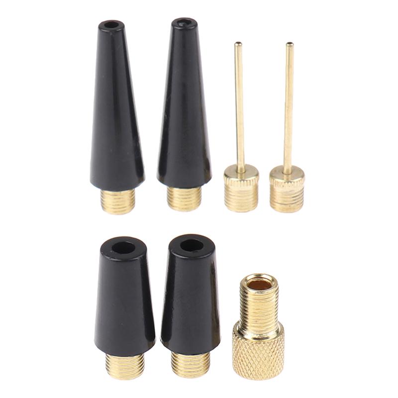 3/4 buc. Kit adaptor duză cu ac cu bile pentru piese pentru pompa de umflare a anvelopelor bicicletei