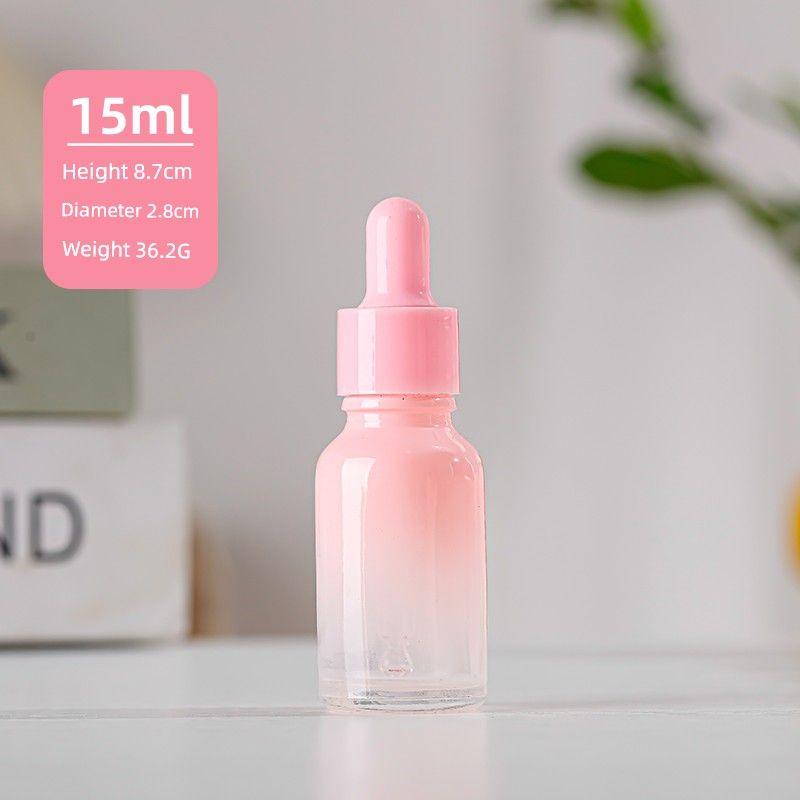 30ml Dropper Essential Oil Bottle Portable Dispensing Cosmetic Bottle 20ml Empty Glass Bottle Skin Care Products Essence Bottle