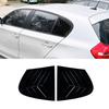 Copertura Griglia Deflettore Laterale Finestrino Posteriore Trim Accessori Auto Per BMW Serie 1 E87 2005 2006 2007 2008 2009 2010 2011