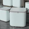 Pouch Storage Bag Organizer Used To Store Daily Necessities With Lids Zipper Foldable High-Capacity Clothes Quilt Bins Container
