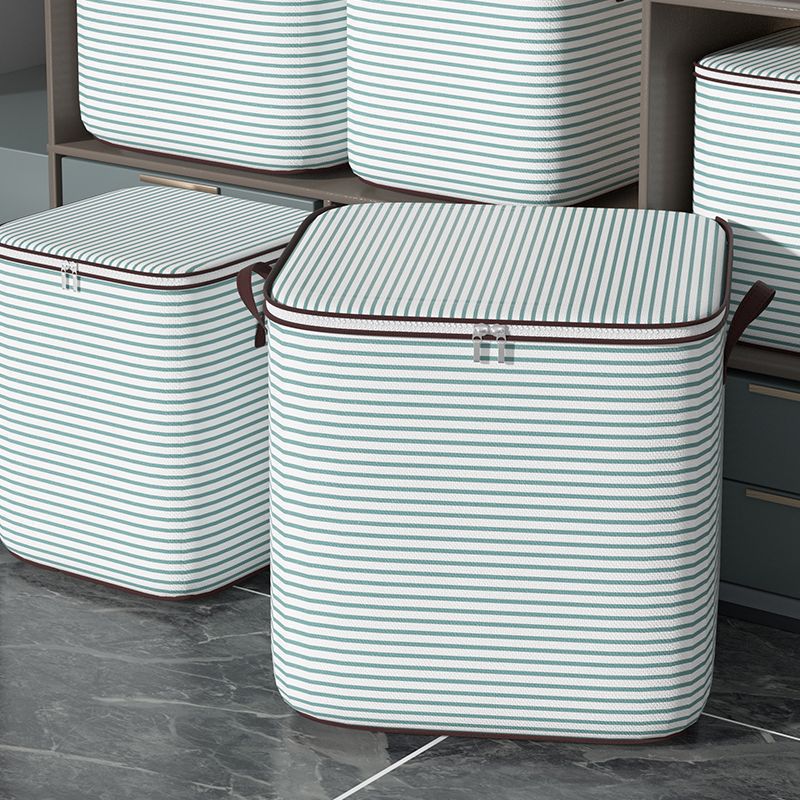 Pouch Storage Bag Organizer Used To Store Daily Necessities With Lids Zipper Foldable High-Capacity Clothes Quilt Bins Container
