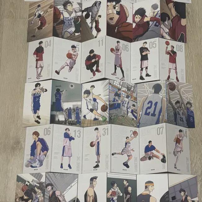 

Garbage Time Paperback 1-4 Postcards Batch