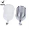 1pc 400CC Plastic/Aluminum Spray Paint Pot Air Gravity Feed Sprayer Cup Pneumatic Tool Accessories For F75 W101 W71 W77