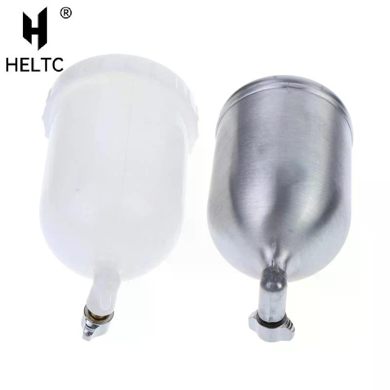 1pc 400CC Plastic/Aluminum Spray Paint Pot Air Gravity Feed Sprayer Cup Pneumatic Tool Accessories For F75 W101 W71 W77