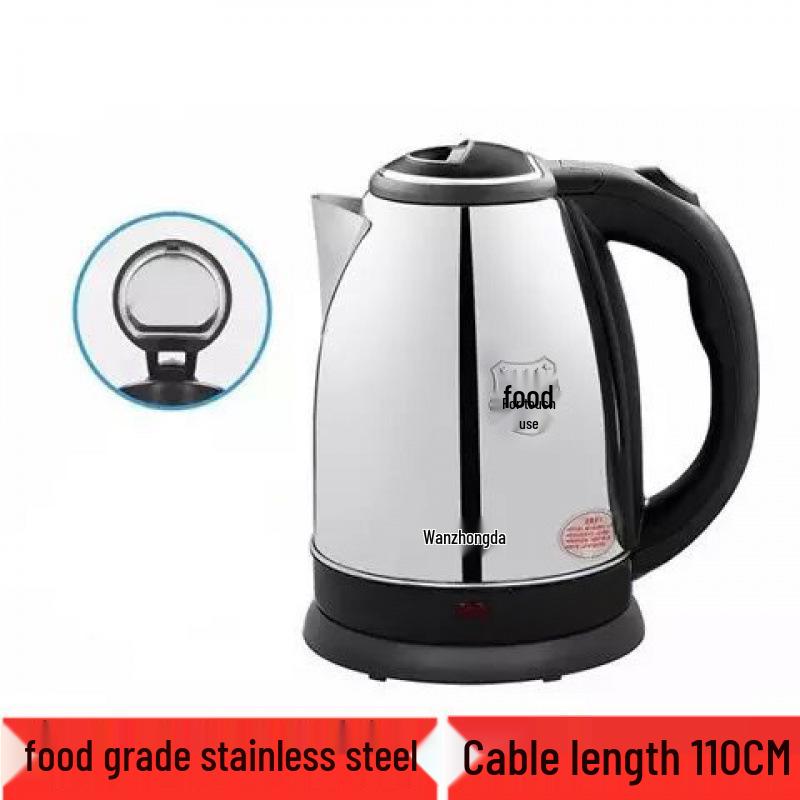 Compact 1.2L Electric Kettle - Fast Boiling, Ideal for Hotels and Guesthouses