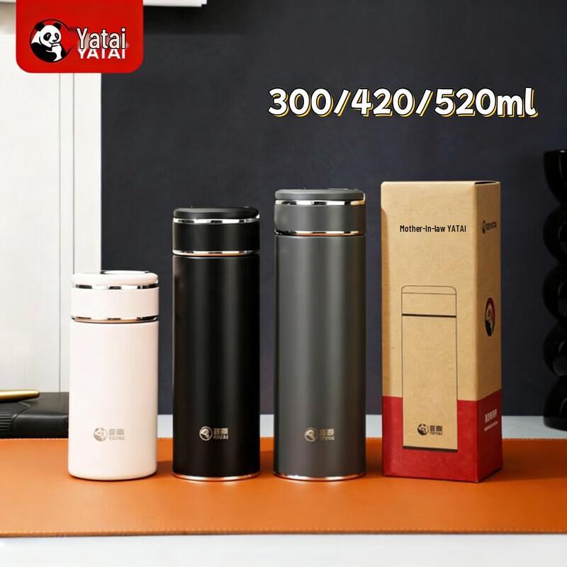 YATAI Y-5051-6 304 Stainless Steel Portable Insulated Mug 520ml