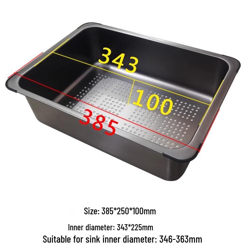 

Stainless Steel Multifunctional Sink Drain Basket