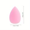 0-Piece Beauty Sponge Set - Dual-Use for Liquid/Powder - Color-Safe & Non-Shedding
