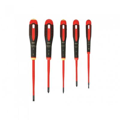 Bahco Be-9881sl Ergo Slim Vde Insulated Screwdriver Set, 5 Piece