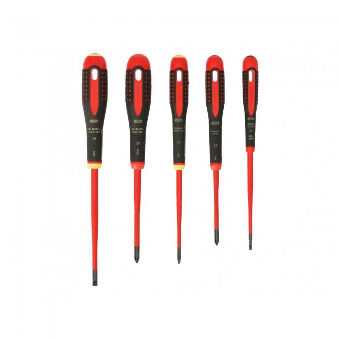 Bahco Be-9881sl Ergo Slim Vde Insulated Screwdriver Set, 5 Piece