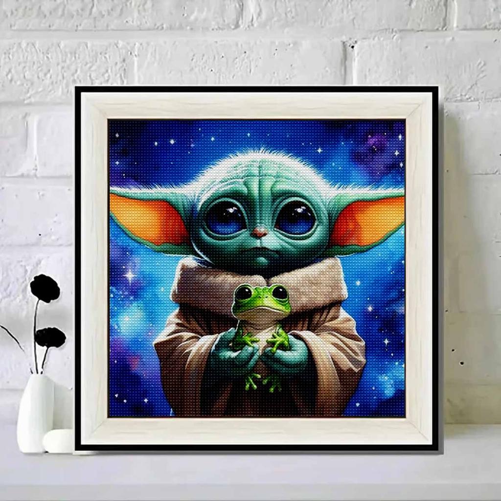 5D DIY Diamond Painting Decorative Poor Little Devil Full Round Drill Scenery Diamond Embroidery Cross Stitch Kits Home Decor Gift