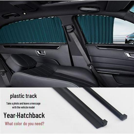 Ford Edge Privacy Sunscreen Blinds – Aluminum Alloy Track, Car Curtains for Shading