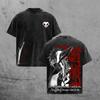 Japanese Anime BLEACH T-shirt Men's Clothing Kurosaki Ichigo Washed Casual T Shirt Summer Short Sleeve Pure Cotton Tees Tops