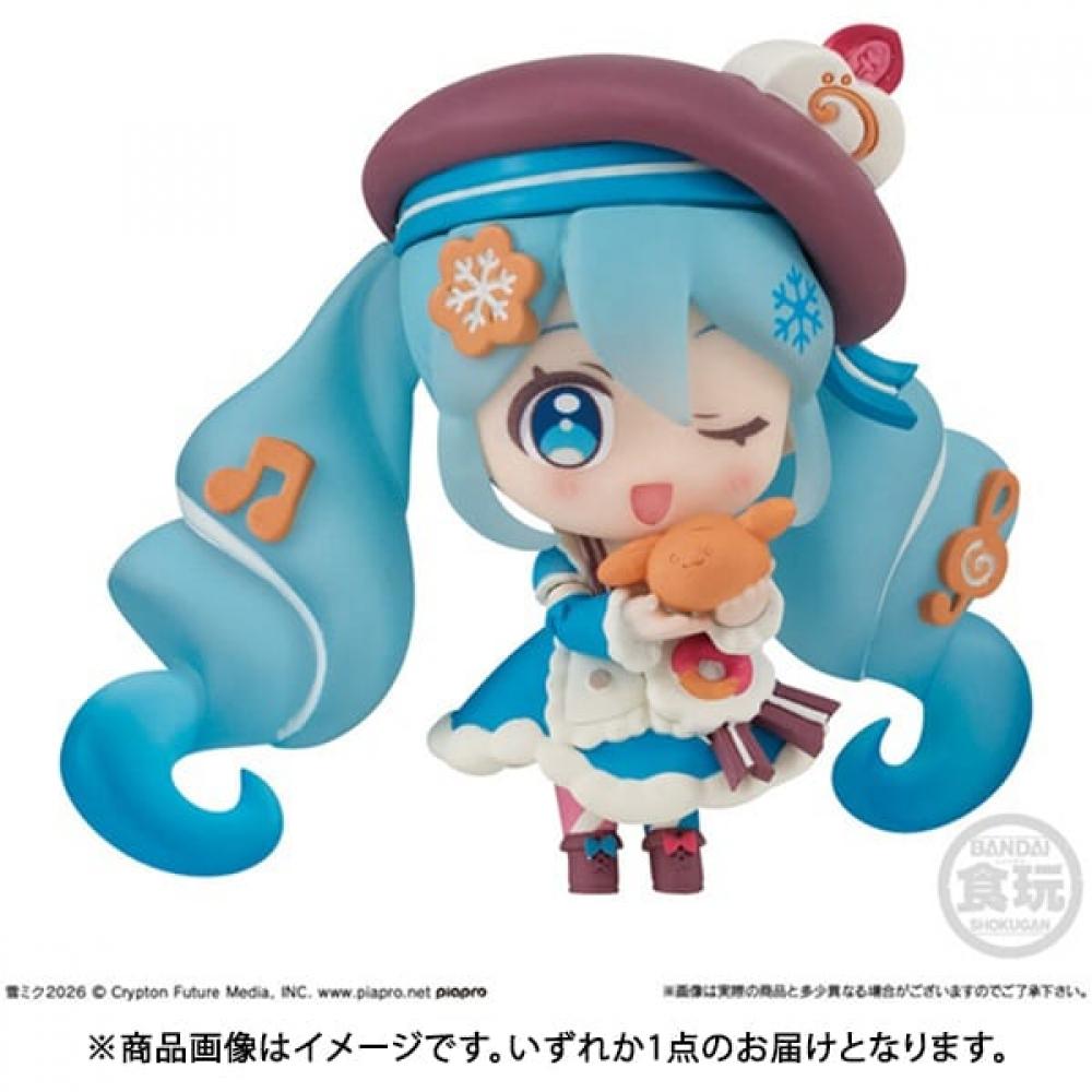 Bandai Candy Snow Miku 2026 Kollektion 1 Stück [Sammel-Lebensmittelspielzeug]