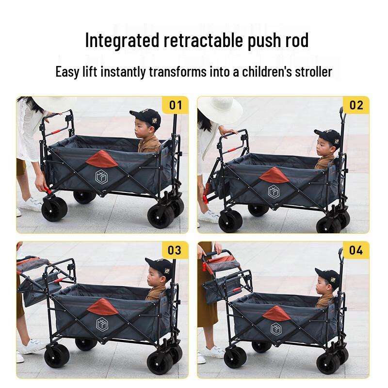 Foldable Outdoor Camping Wagon