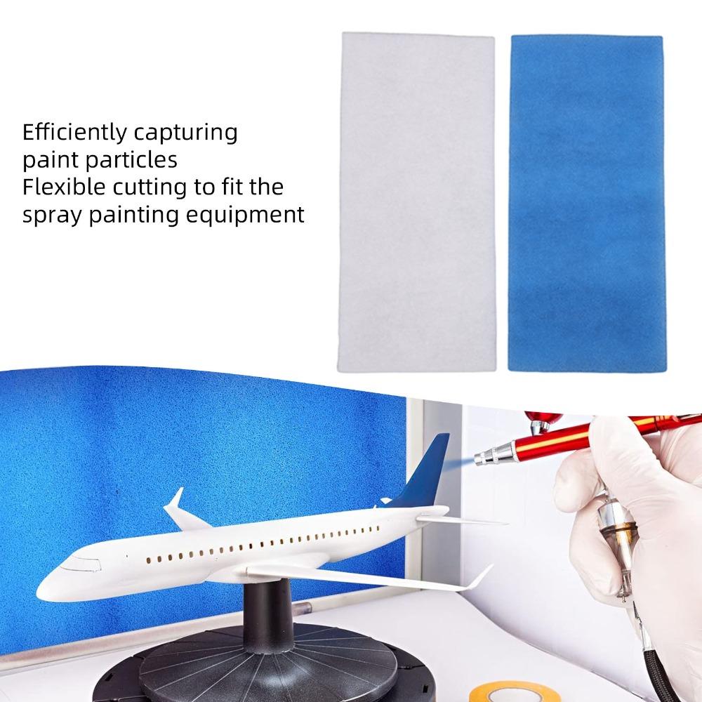 2pcs Exhaust System Spray Booth Filter Double Layer Replacement Filter Cotton  For Painting Craft