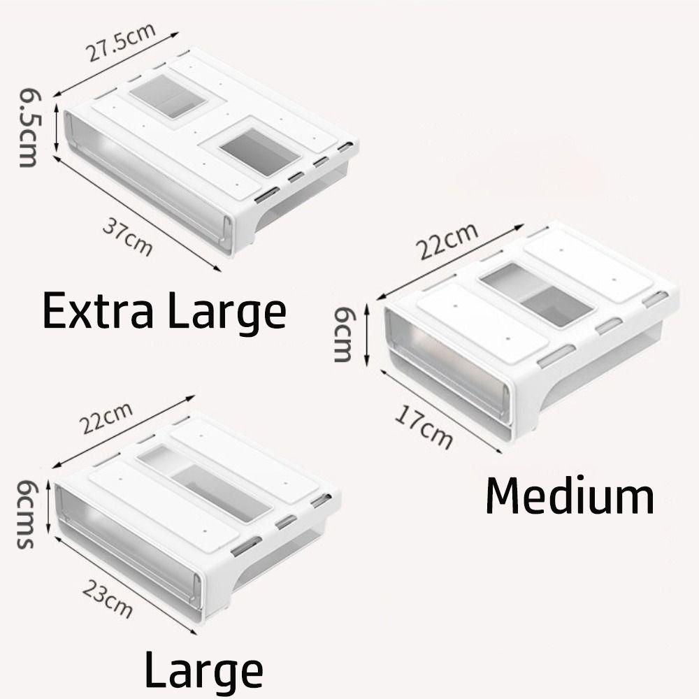 Hanging Undertable Drawer Invisible Storage Under Desk Drawer New Table Shelf Storage Box