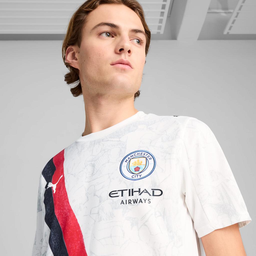 Puma X KidSuper MCFC Jersey Replica (Man City) Puma White/Puma Black Unisex Tops 781068-07