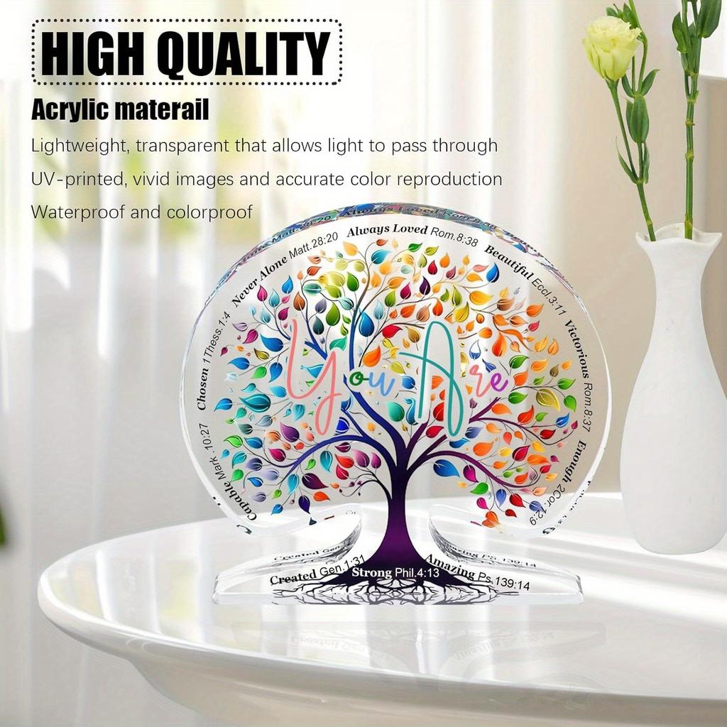 Christian Gifts for Women Birthday Unique, Tree of Life Inspirational Gifts for Mom Friends Female Coworker, Religious Spiritual Encouragement Gift