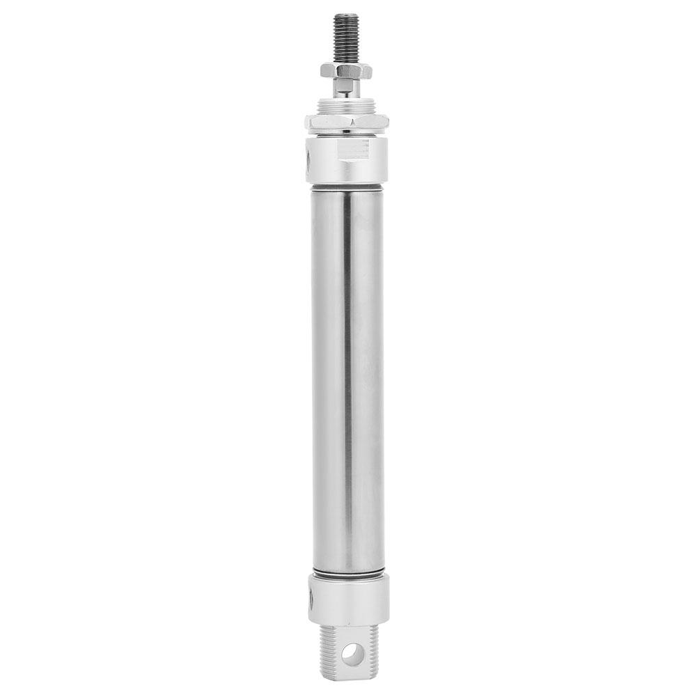 Mini Air Cylinder Stainless Steel Round Double Action Device Pneumatic Components MA25